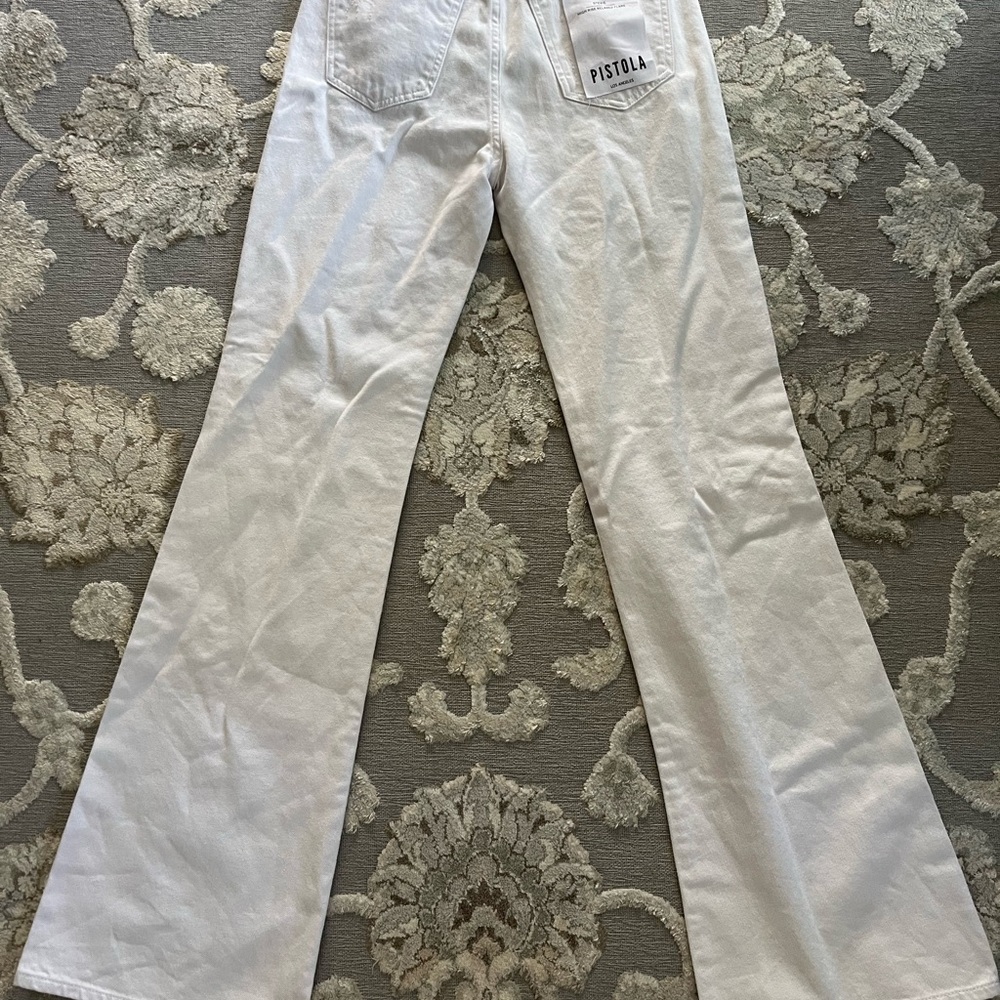Pistola White Flared Stevie Jeans size 25